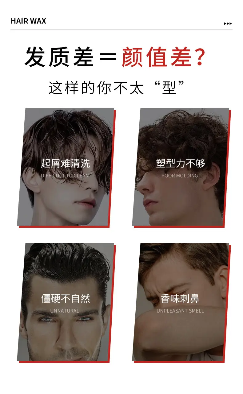 24H Styling Wax for Hair, 3Sec Smooth Finish — feature 3