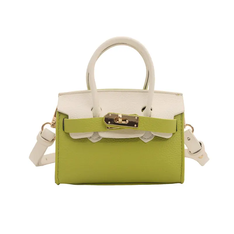 Green White Korean Style Shoulder Bag for Men Women - Image 10