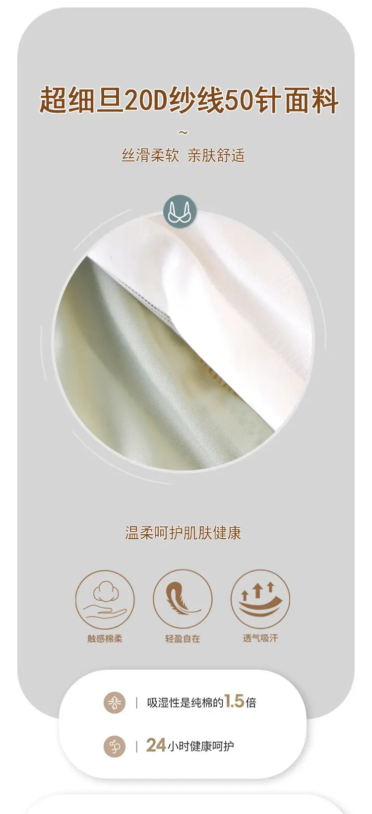 Authentic Zhi Qu Small Bust Push-Up Bra for Women, French Triangle Cup, Seamless, Wireless, Sexy White Bra — feature 12