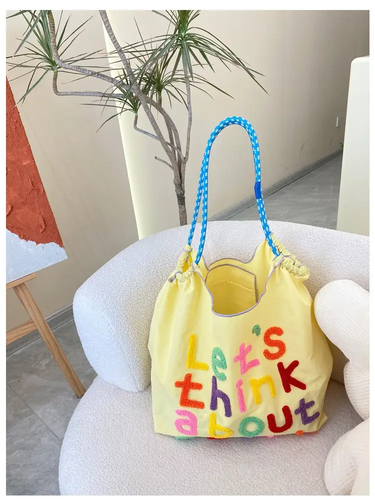 2024 Large Capacity Korean Style Tote Bag Women's Shoulder Bag - Image 6
