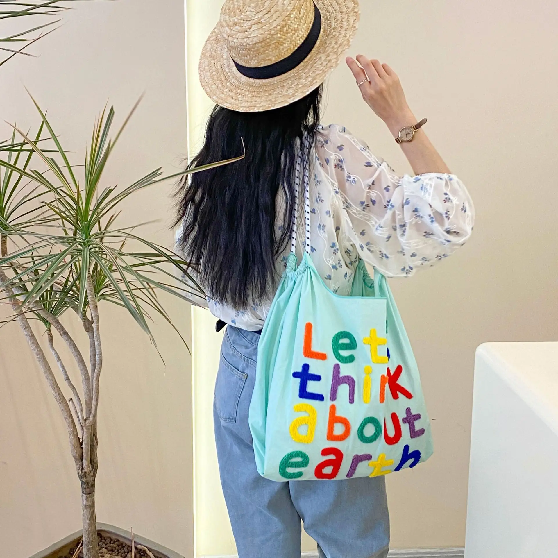 2024 Large Capacity Korean Style Tote Bag Women's Shoulder Bag — feature 10