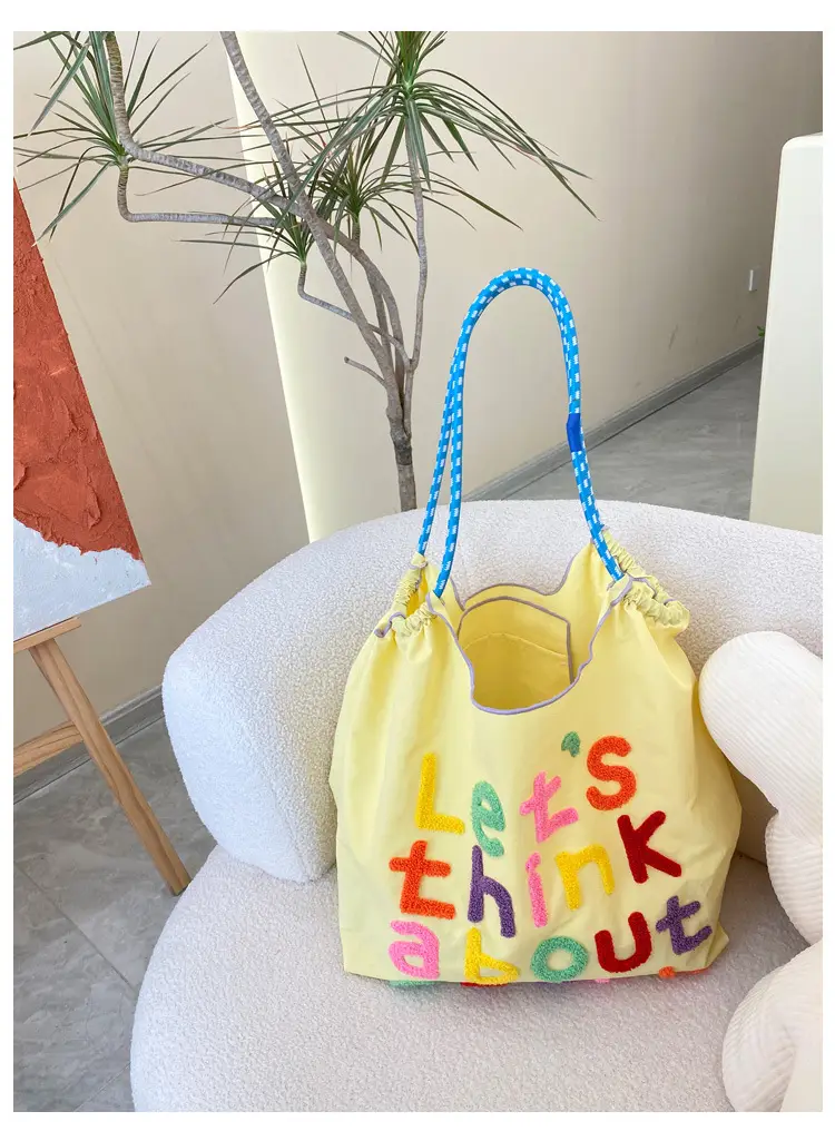 2024 Large Capacity Korean Style Tote Bag Women's Shoulder Bag — feature 3