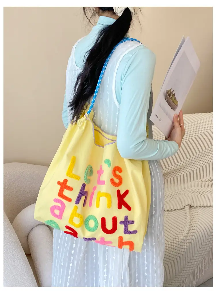 2024 Large Capacity Korean Style Tote Bag Women's Shoulder Bag — feature 4