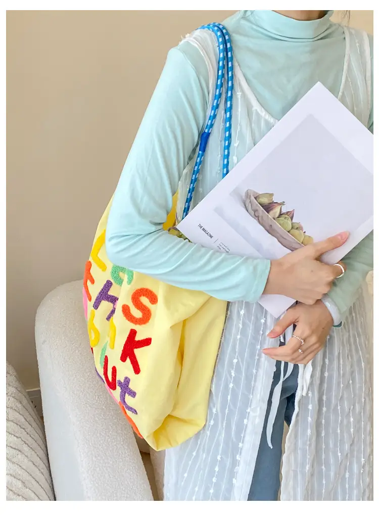 2024 Large Capacity Korean Style Tote Bag Women's Shoulder Bag — feature 6