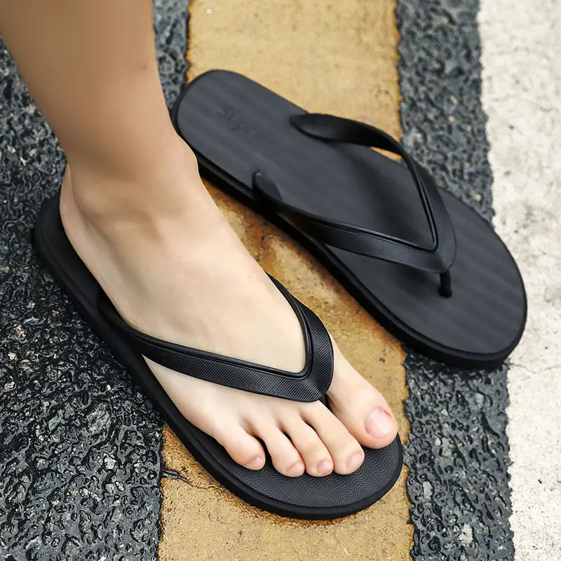 Soft Sole Flip-flops Men's Summer Outer Wear Seaside Beach Sports Sandals Youth Outdoor Personalized Flip-flops - Image 9