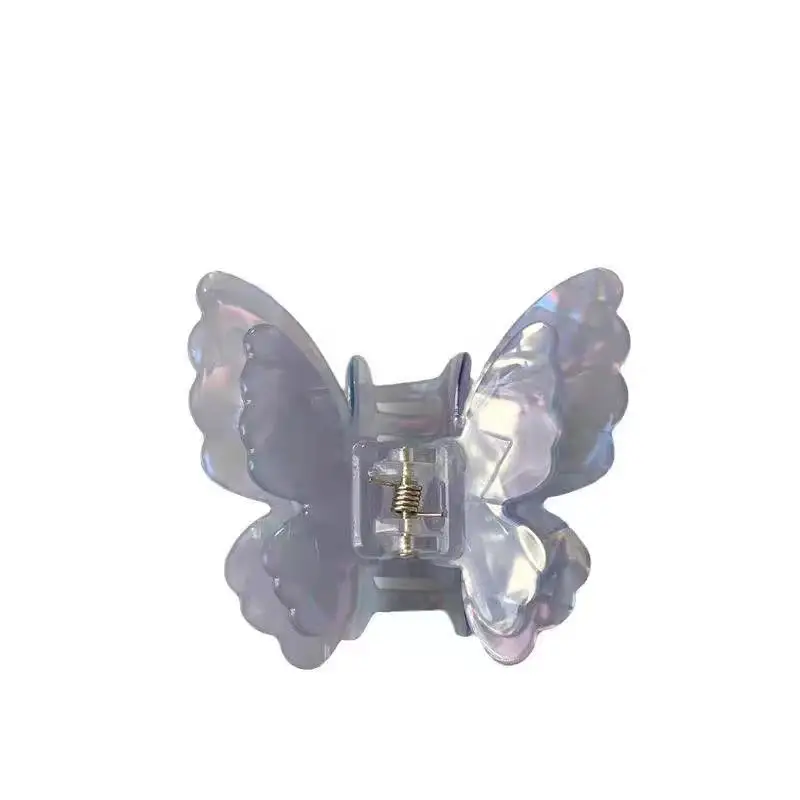 Sweet Milkshake Colorful Double Butterfly Hairpin for Women - Image 12