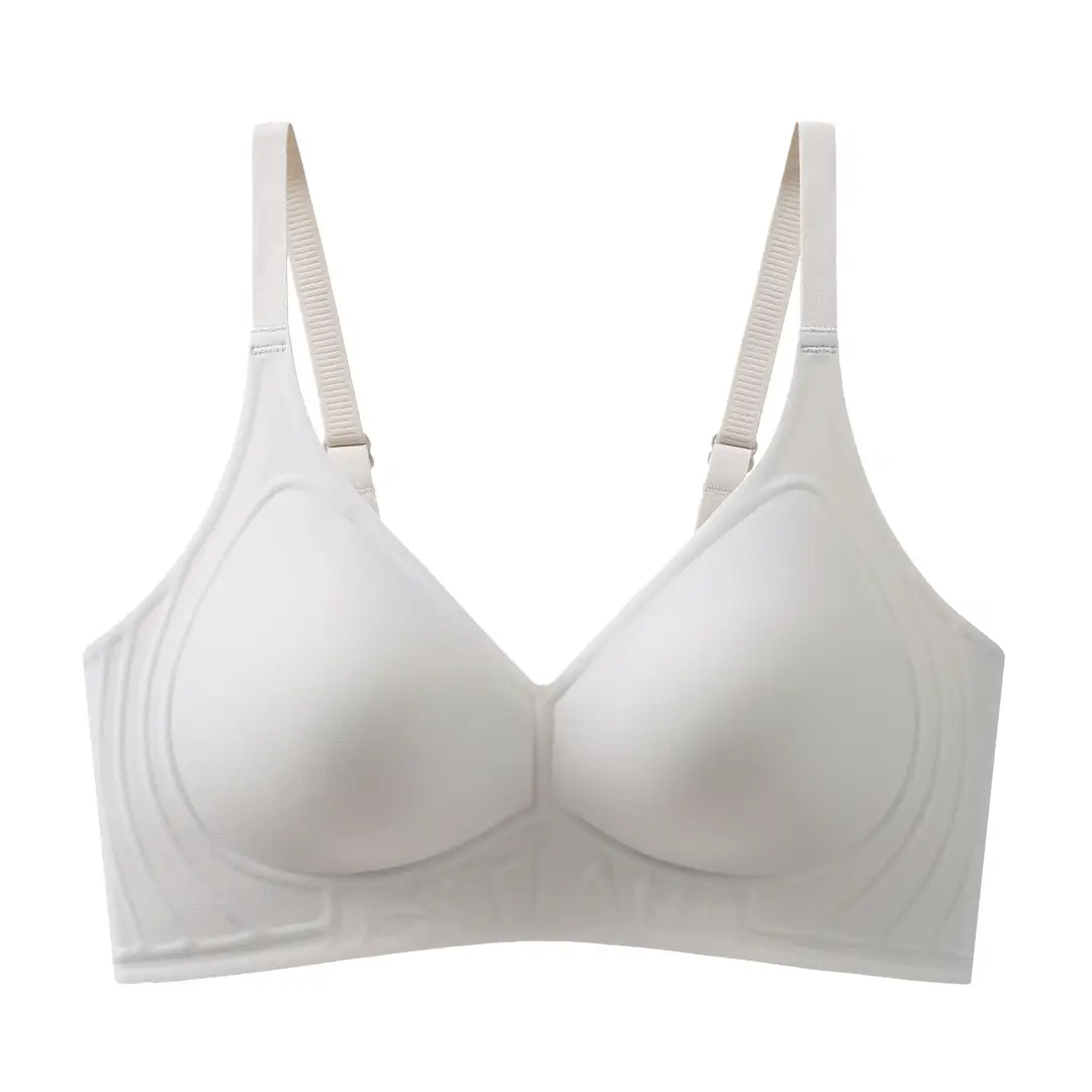 Naked Sense Traceless Underwear Women's Small Chest Push-up Soft Support No Steel Rings Paramilis Comfortable Soft Zero Bound Bra