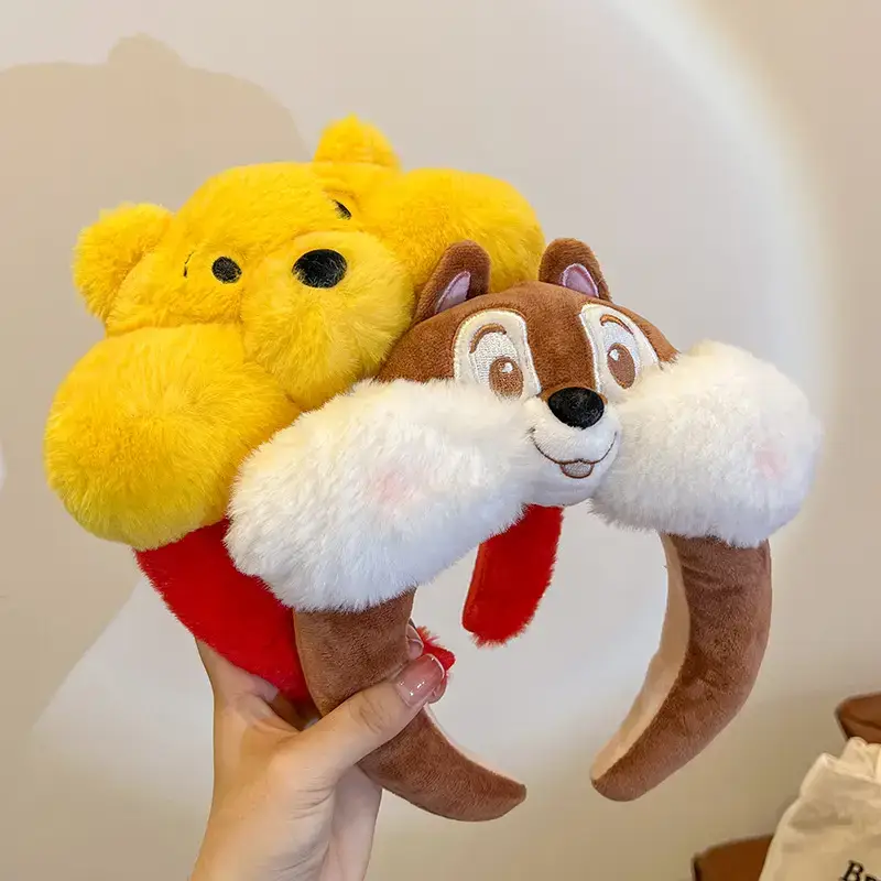 Cute Plush Hair Hoop Set for Girls — feature 11