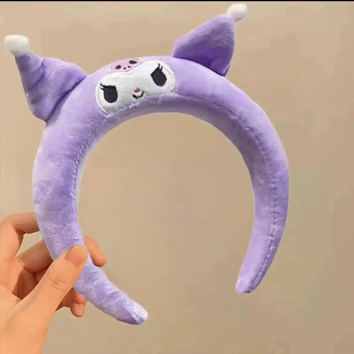 Cute Plush Hair Hoop Set for Girls - Image 12