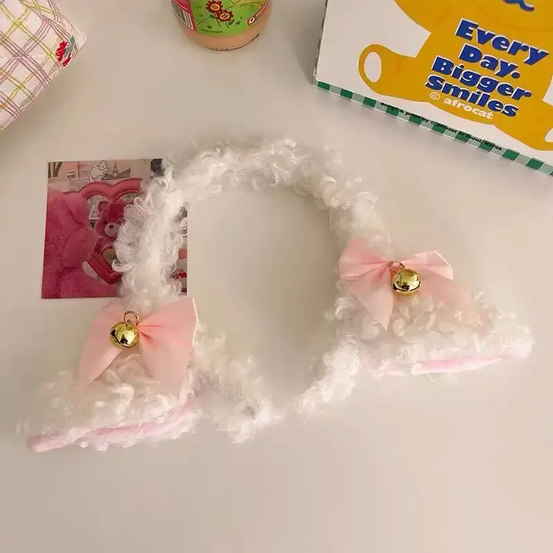 Cute Plush Hair Hoop Set for Girls - Image 44