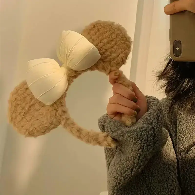 Cute Plush Hair Hoop Set for Girls - Image 47