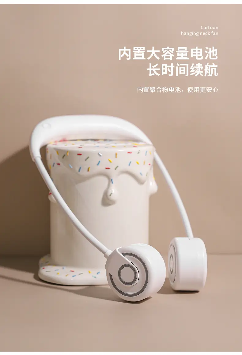 new neck fan bladeless fan usb portable storage lazy aromatherapy neck fan cross border — feature 6