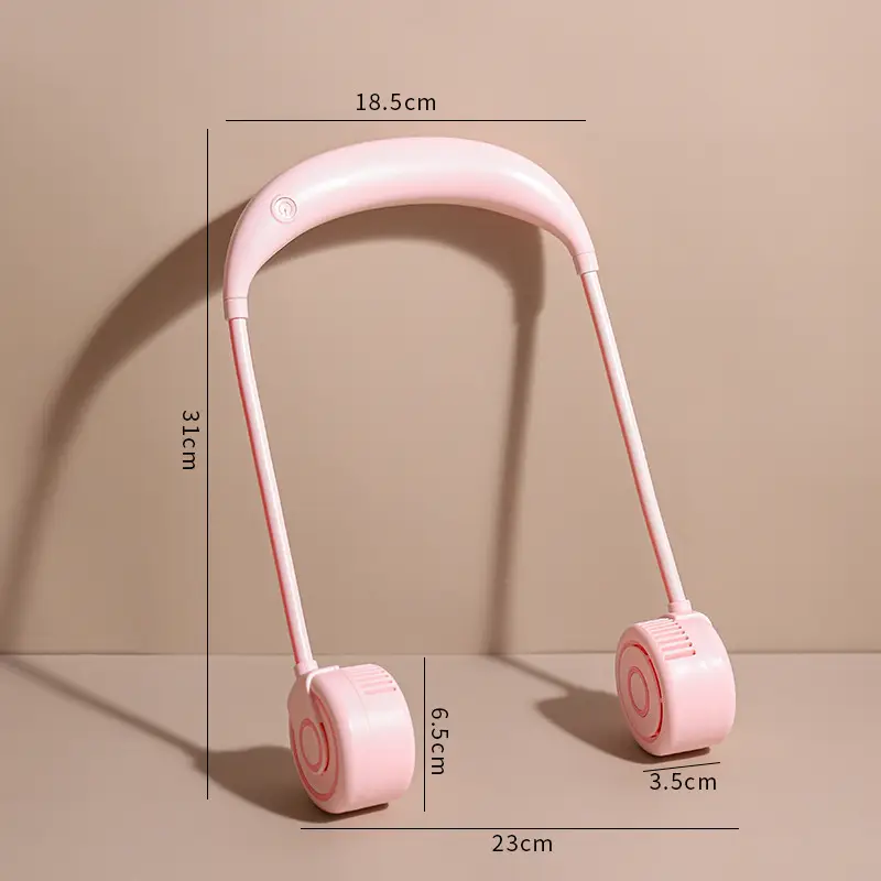 new neck fan bladeless fan usb portable storage lazy aromatherapy neck fan cross border