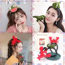 White Fleece Omg Headband for Women — feature 9