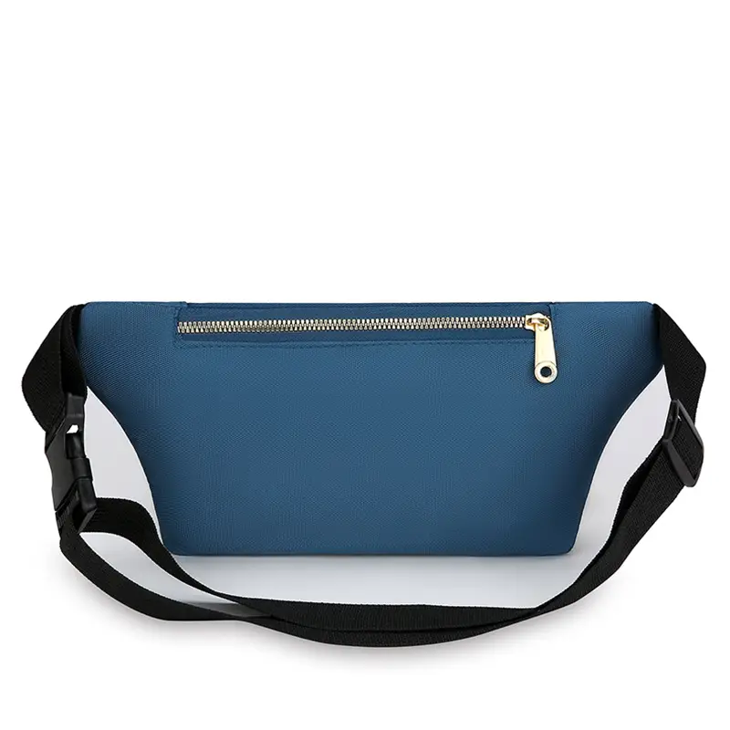 Women's Yellow Nylon Crossbody Bag with Black Strap - Image 10