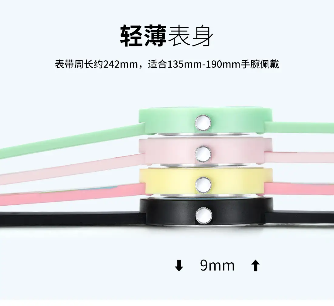 White Fendown Silicone Analog Watch for Women — feature 17