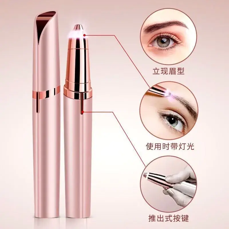 Electric Eyebrow Trimmer for Women with Rechargeable Blade - Image 12
