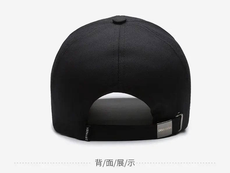 Men Elderly Black Hard Sunscreen Cap — feature 11