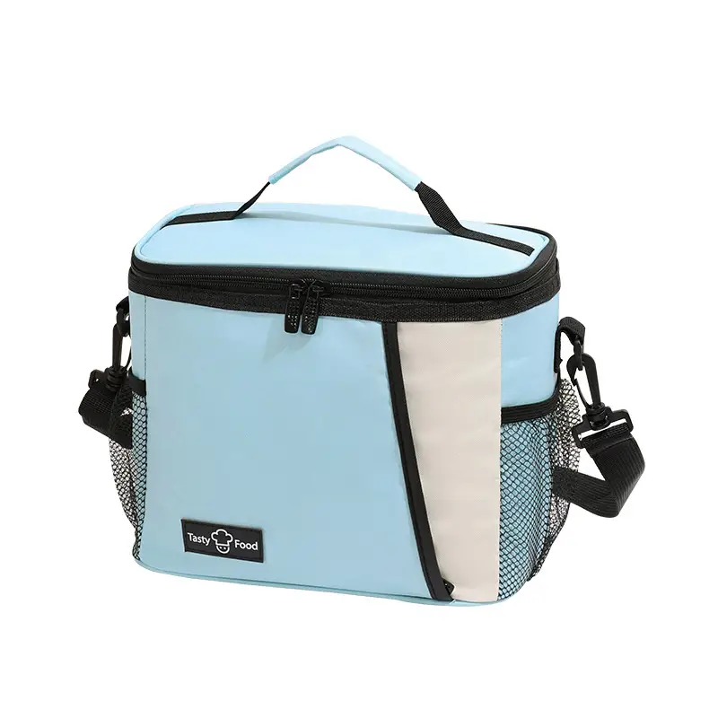 Thermal Ice Bag Light Blue Cold Lunch Bag - Image 5