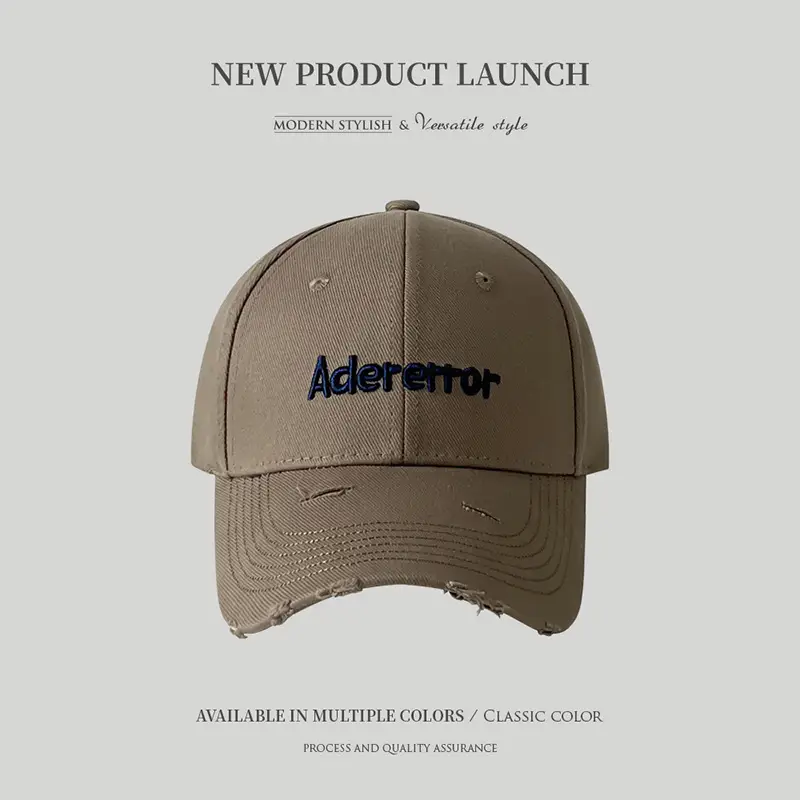 Adererror 3D Letter Embroidered Baseball Cap Women Spring Summer - Image 5