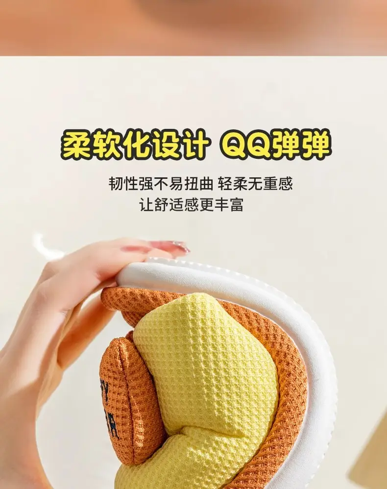 Autumn and Winter New Kidsren's Adult Cotton Slippers Family Style Home Indoor Cute Boys and Girls Baby Home Shoes — feature 13