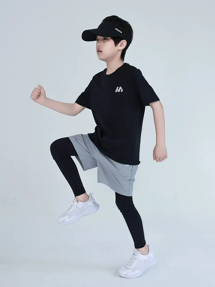 Huzhou Boys Cotton Shorts Top Middle Size Summer Wear - Image 5