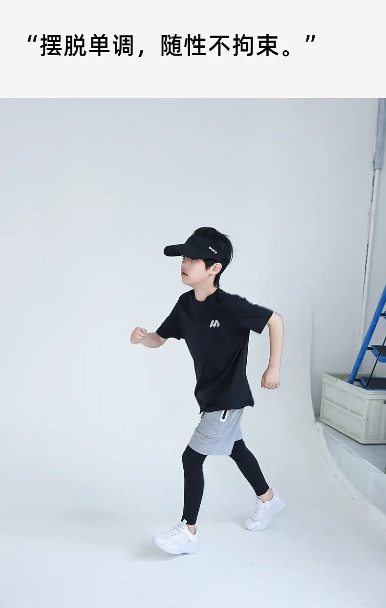 Huzhou Boys Cotton Shorts Top Middle Size Summer Wear — feature 18
