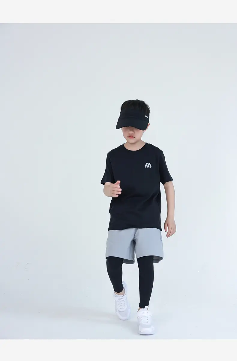 Huzhou Boys Cotton Shorts Top Middle Size Summer Wear — feature 26