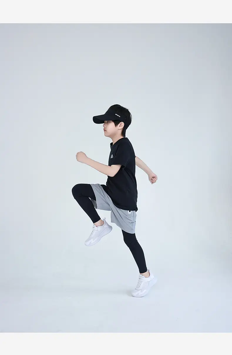 Huzhou Boys Cotton Shorts Top Middle Size Summer Wear — feature 30
