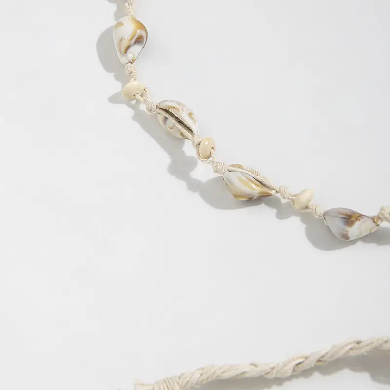 Bohemian White Shell Belt for Women - Image 4