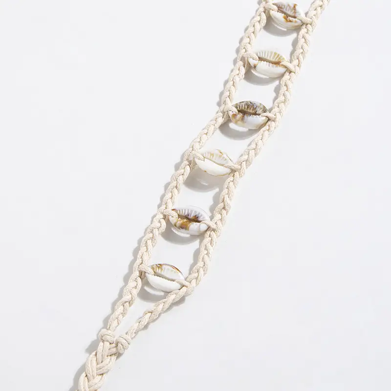 Bohemian White Shell Belt for Women — feature 10