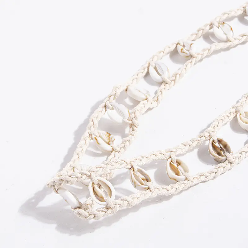 Bohemian White Shell Belt for Women — feature 8