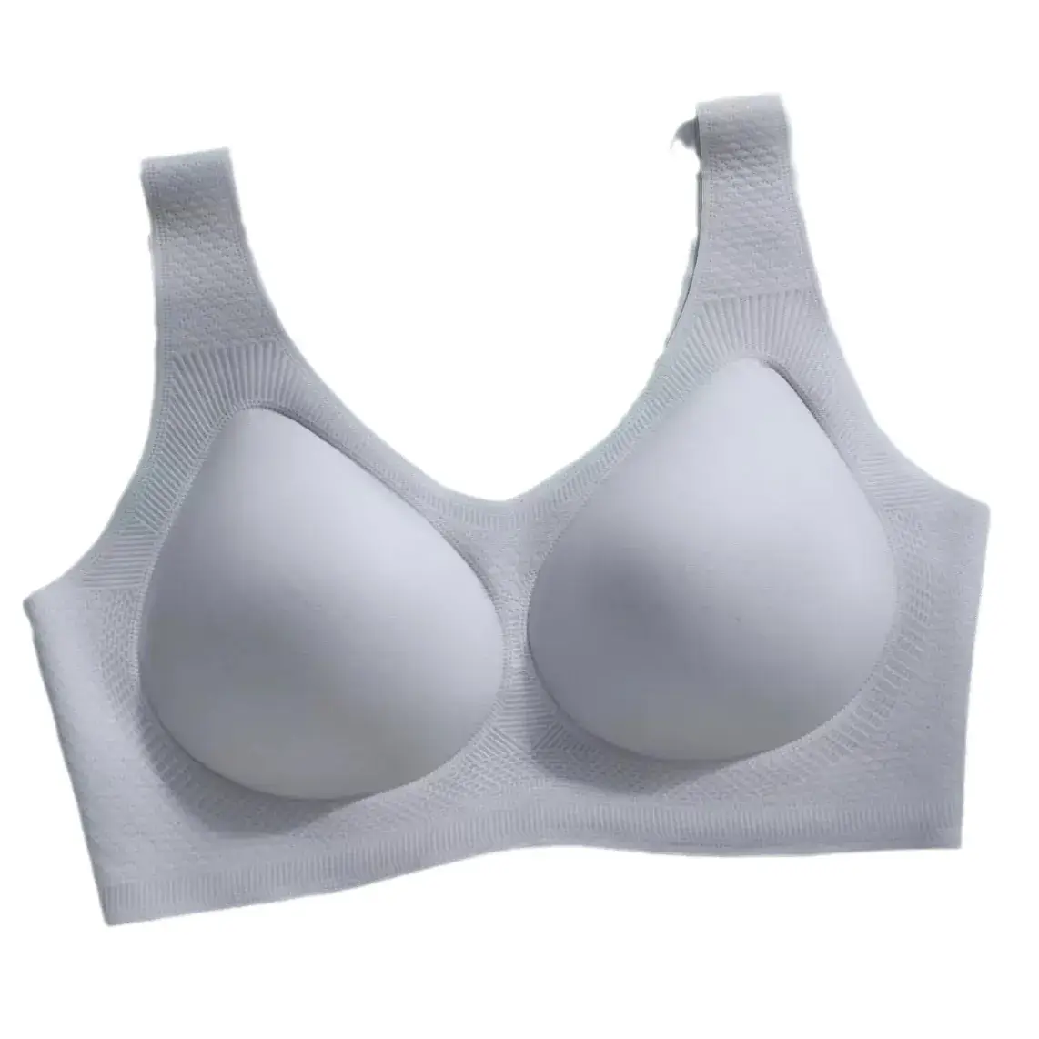 Ultra-Thin No-Rim Push-Up Bra for Summer Wear - Image 9