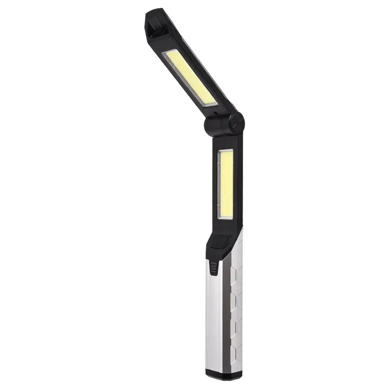 Foldable USB Rechargeable LED Work Light Flashlight