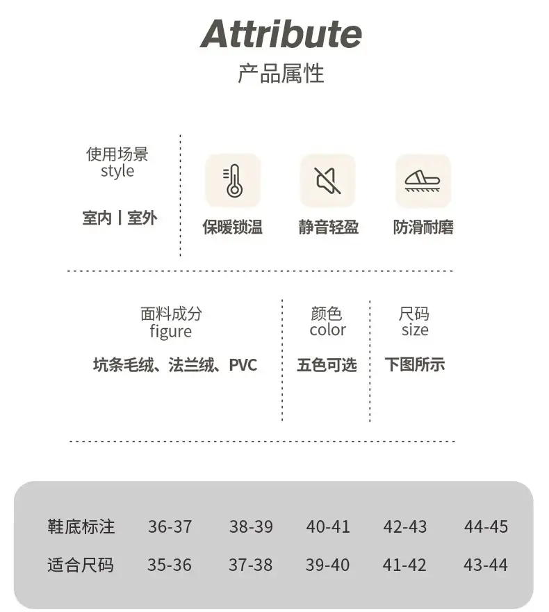 Autumn and Winter New Style Cixi Cotton Slippers, Postpartum Shoes, Summer Maternity Soft-Soled Warm Home Furry Slippers for Men Wholesale — feature 16