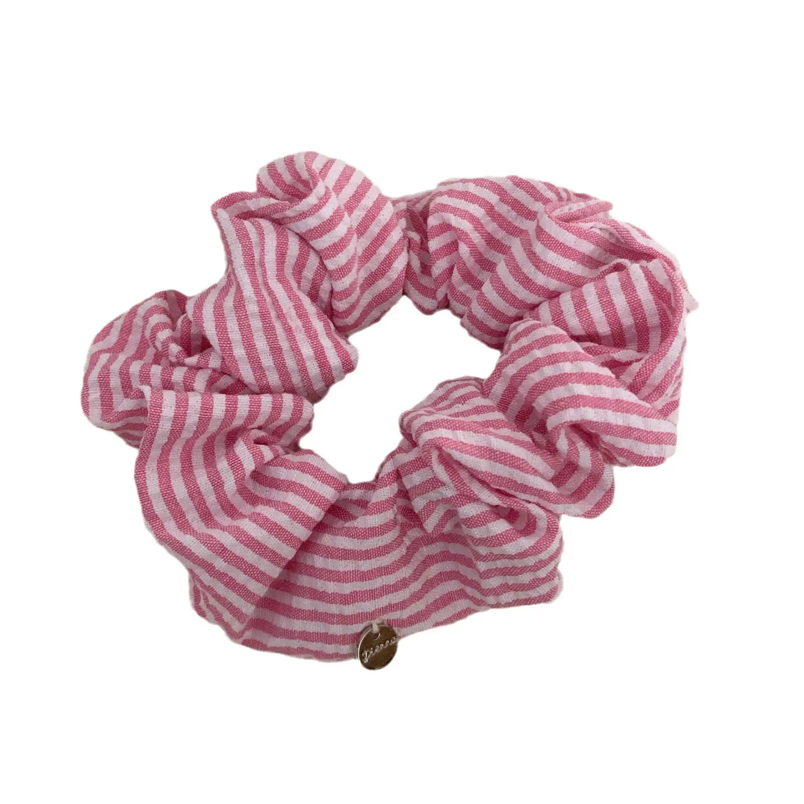 Blue White Striped Hair Ring for Women, Korean Style, Durable, Stylish - Image 6