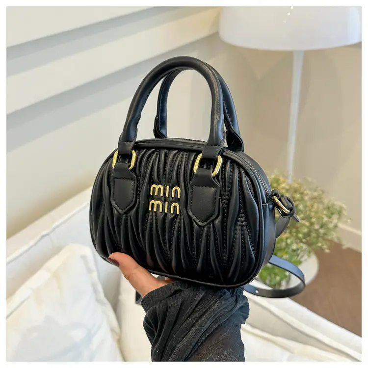 Pink Korean Style Embroidered Pillow Bag for Girls — feature 23