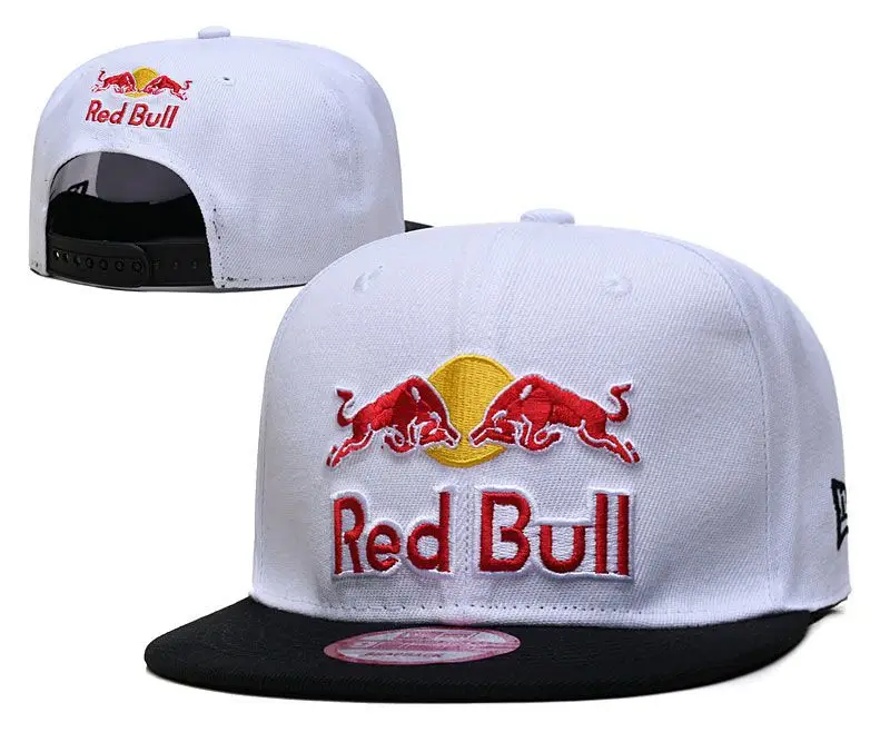 [Car Hat] Tide 4S Hat Men's and Women's Sun Protection and Sunshade Racing Adjustable Sun Hat Red Embroidered Cow Hip Hop Hat — feature 12