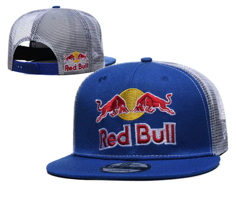 [Car Hat] Tide 4S Hat Men's and Women's Sun Protection and Sunshade Racing Adjustable Sun Hat Red Embroidered Cow Hip Hop Hat — feature 6