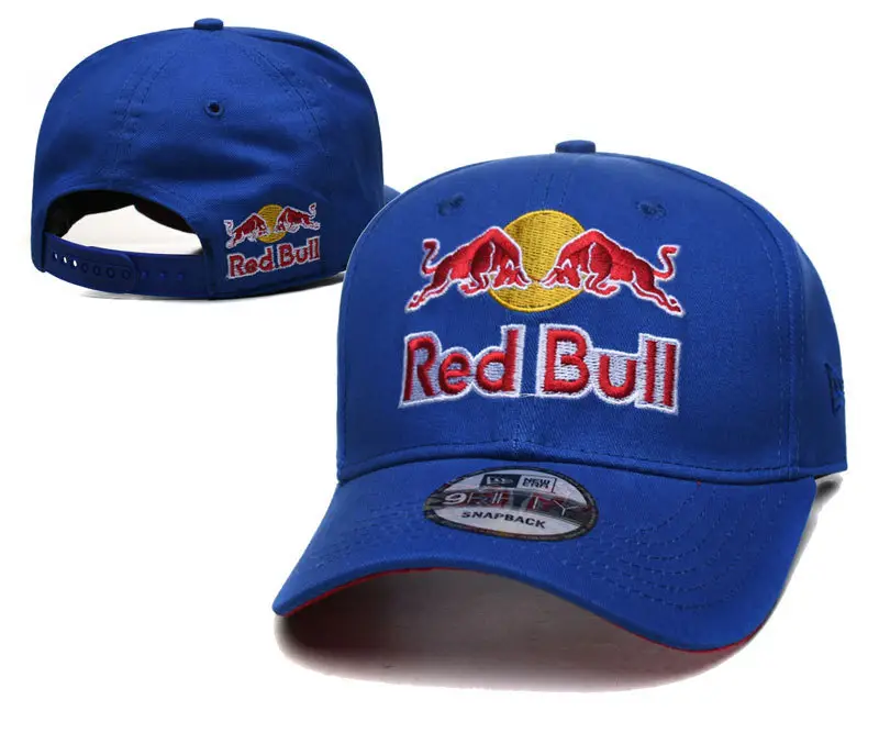[Car Hat] Tide 4S Hat Men's and Women's Sun Protection and Sunshade Racing Adjustable Sun Hat Red Embroidered Cow Hip Hop Hat — feature 7