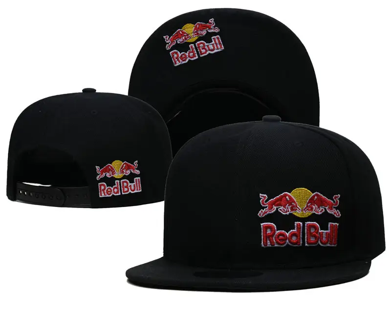 [Car Hat] Tide 4S Hat Men's and Women's Sun Protection and Sunshade Racing Adjustable Sun Hat Red Embroidered Cow Hip Hop Hat