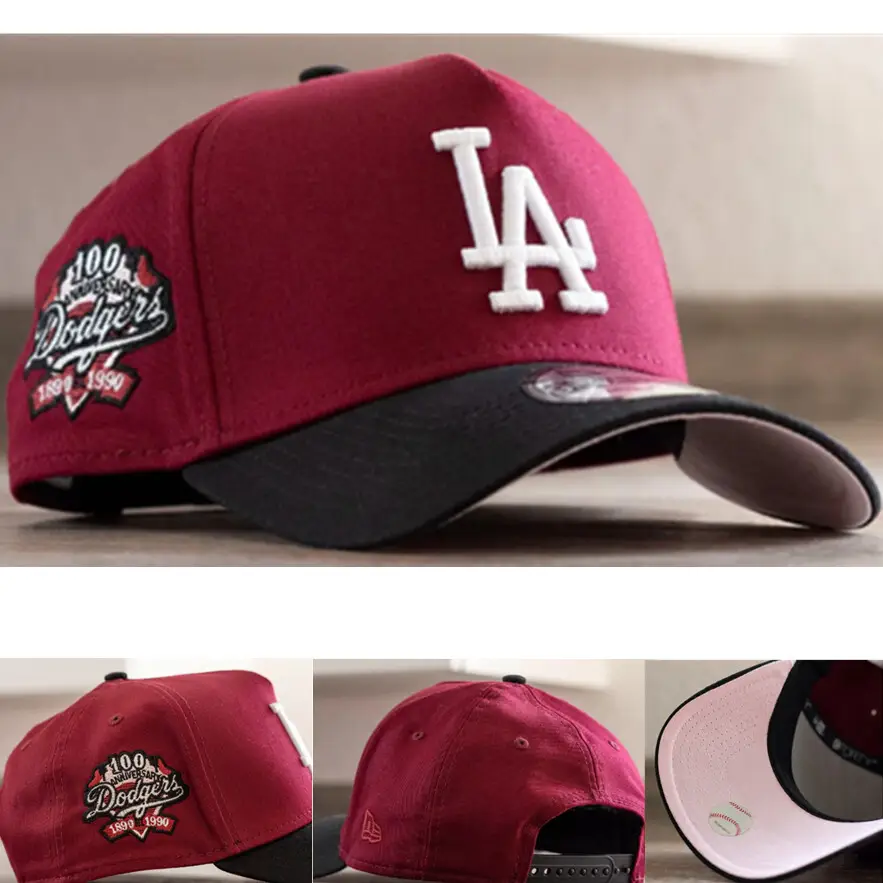 [Car Hat] Tide 4S Hat Men's and Women's Sun Protection and Sunshade Racing Adjustable Sun Hat Red Embroidered Cow Hip Hop Hat