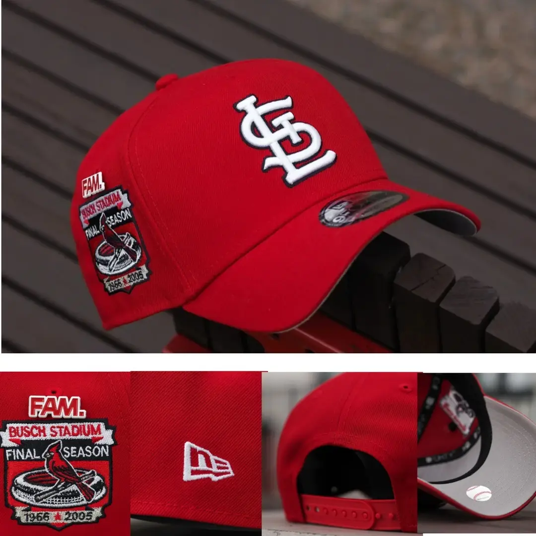 [Car Hat] Tide 4S Hat Men's and Women's Sun Protection and Sunshade Racing Adjustable Sun Hat Red Embroidered Cow Hip Hop Hat