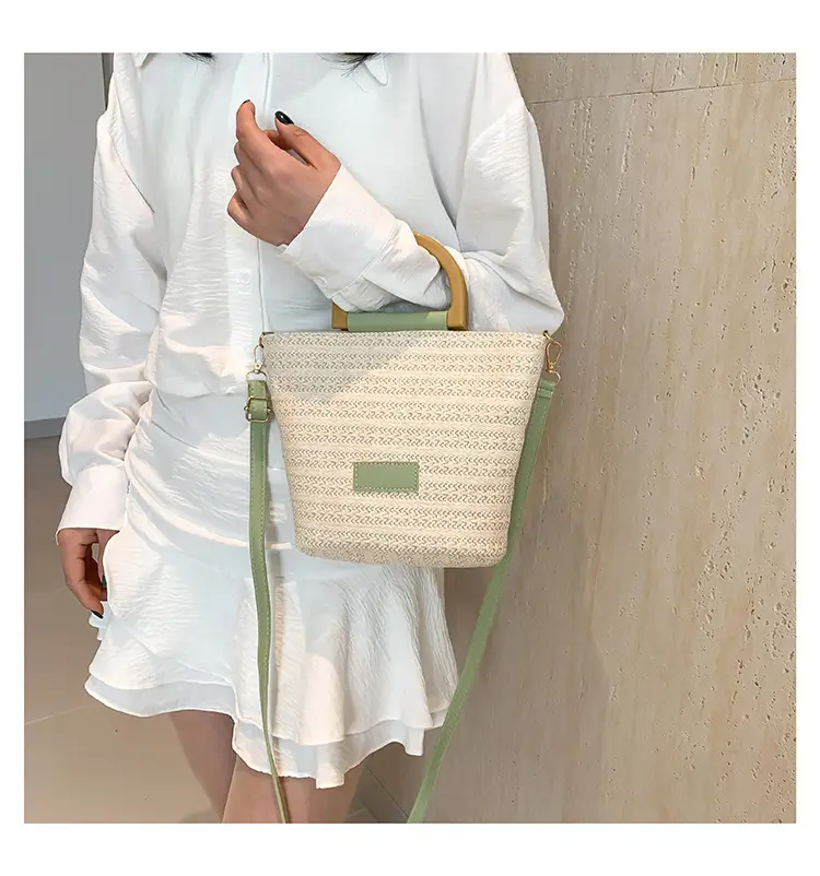 Women Straw Shoulder Bag Large Capacity 2024 New — feature 21