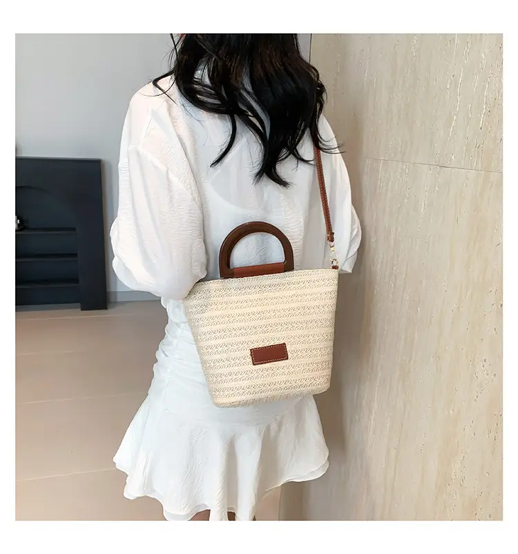 Women Straw Shoulder Bag Large Capacity 2024 New — feature 28