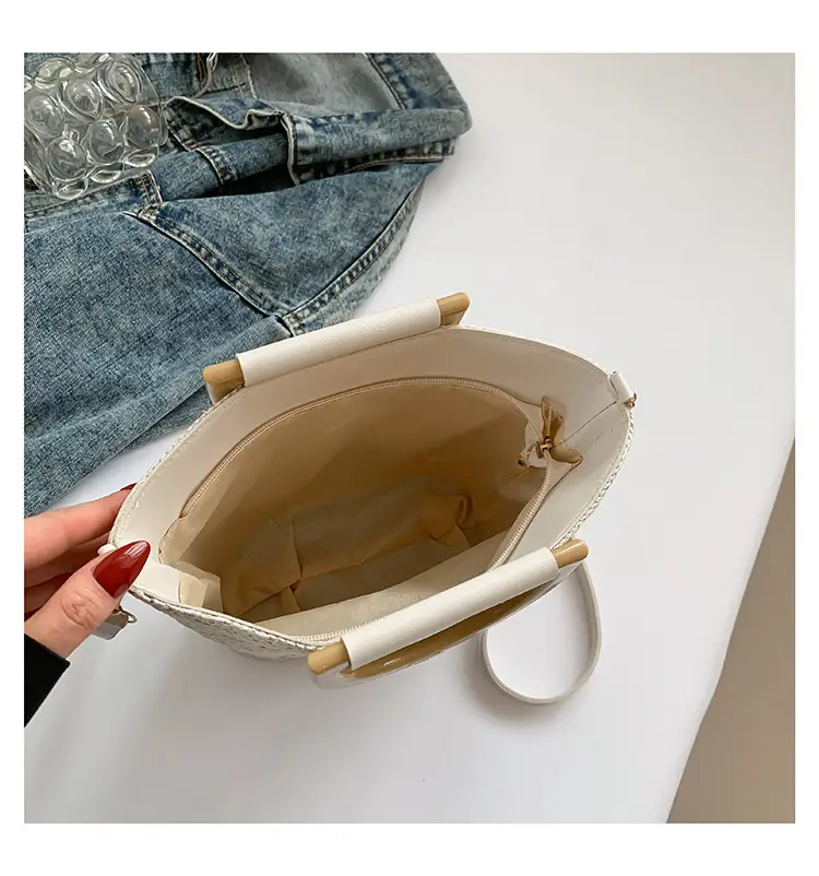 Women Straw Shoulder Bag Large Capacity 2024 New — feature 37