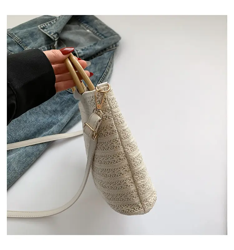 Women Straw Shoulder Bag Large Capacity 2024 New — feature 41