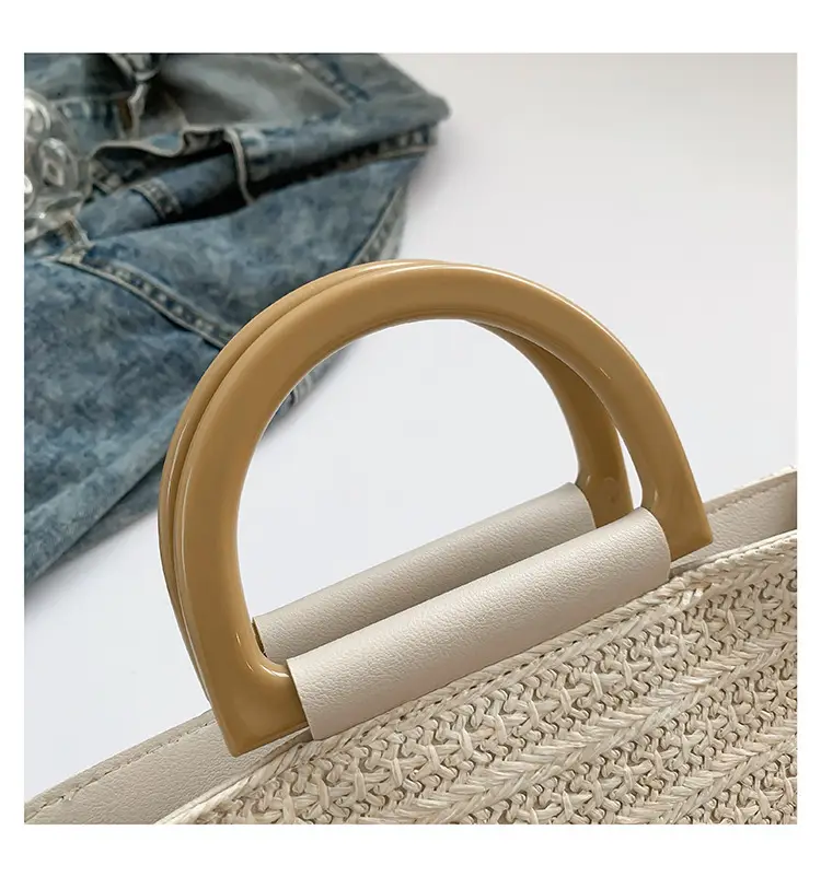 Women Straw Shoulder Bag Large Capacity 2024 New — feature 42