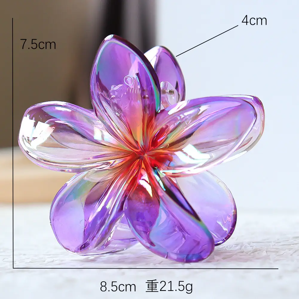 Pink Crystal Butterfly Hairpin Clip 21.5g - Image 10