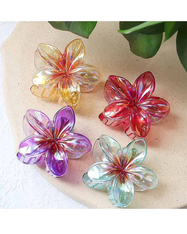 Pink Crystal Butterfly Hairpin Clip 21.5g — feature 3